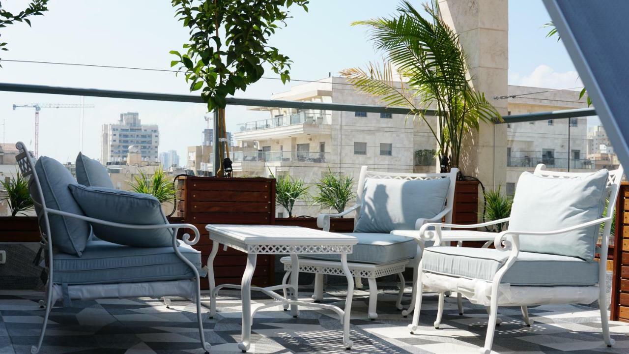 Luxury Rooftop Apartment In Netanya Esterno foto