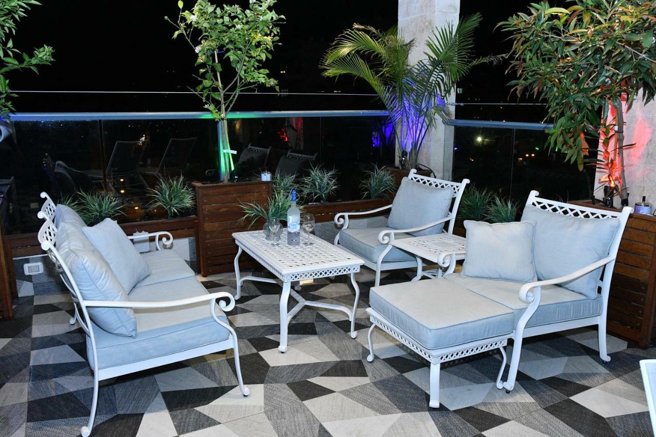 Luxury Rooftop Apartment In Netanya Esterno foto